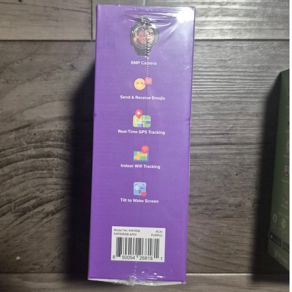 myFirst Fone R2 Kids 4G Smartwatch Phone GPS Music Camera Acai Purple KW1306
